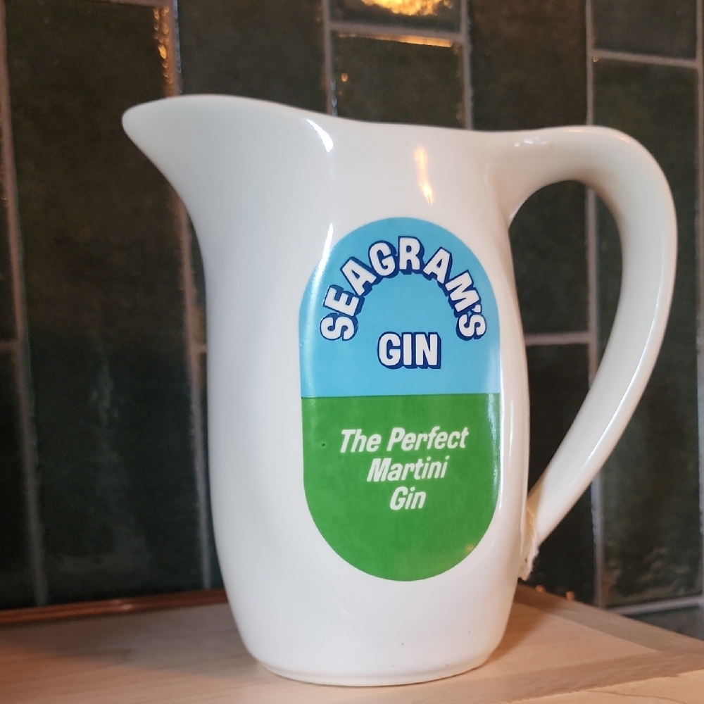 MCM Seagram's Gin Pitcher